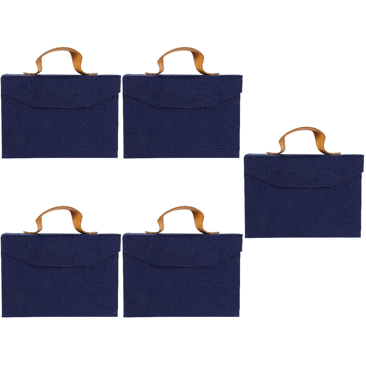 Masteelf 5pcs Party Gift Packing Box Gift Wrapping Holder Party Favor Empty Gift Storage Box