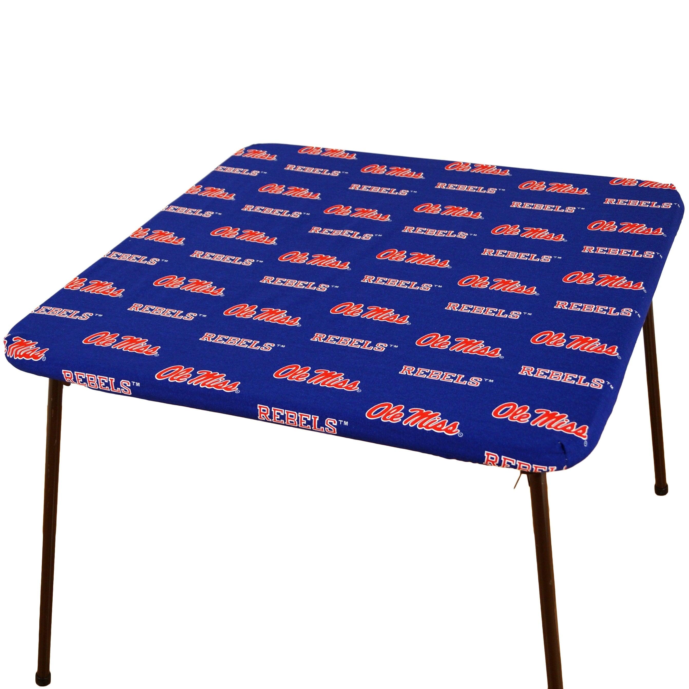 Clemson Tigers Tailgate Fitted Tablecloth, 72" x 30", 6 ft table - 72" x 30", 6 ft table