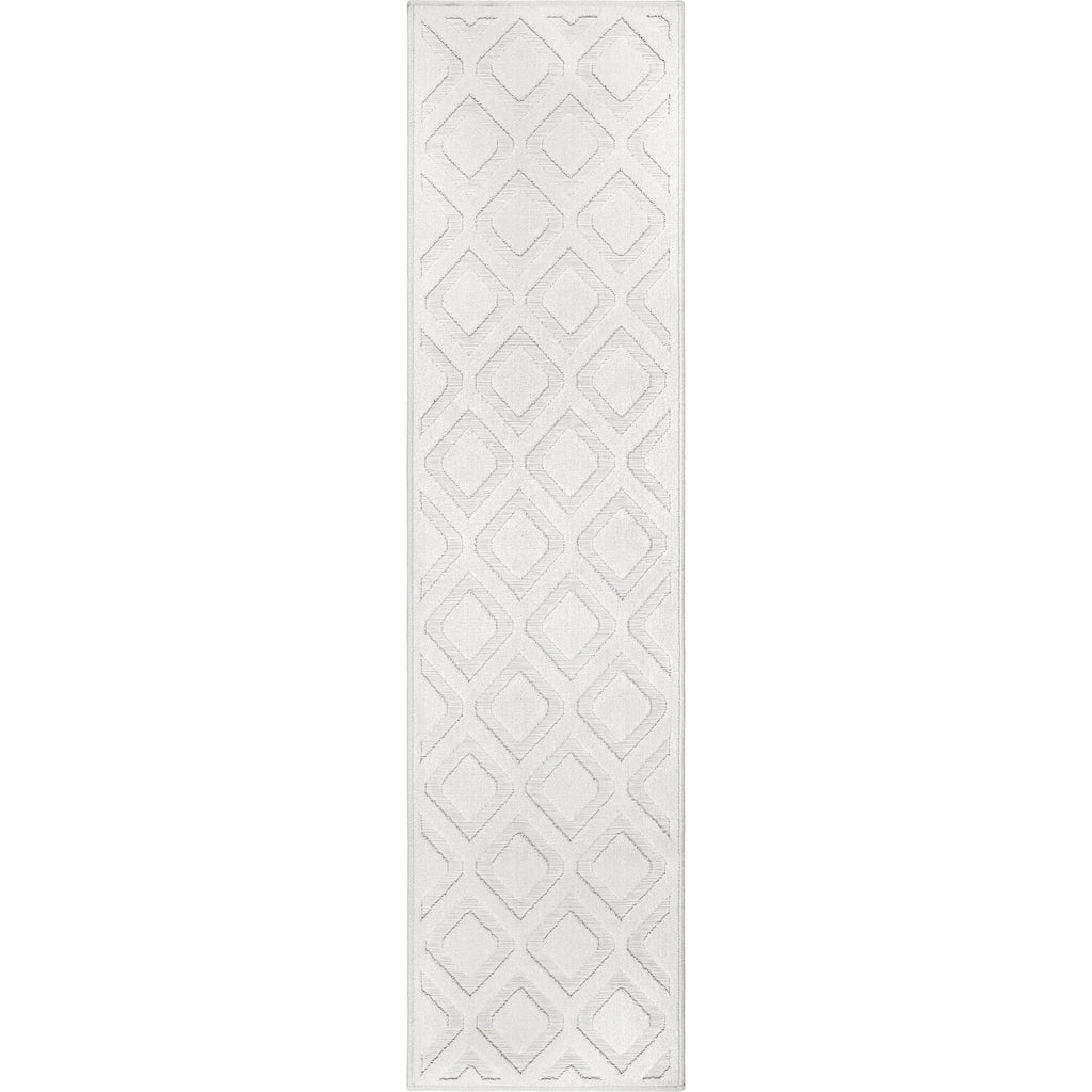 My Texas House Grapevine 1'11" X 7'6" Natural Geometric Runner Rug