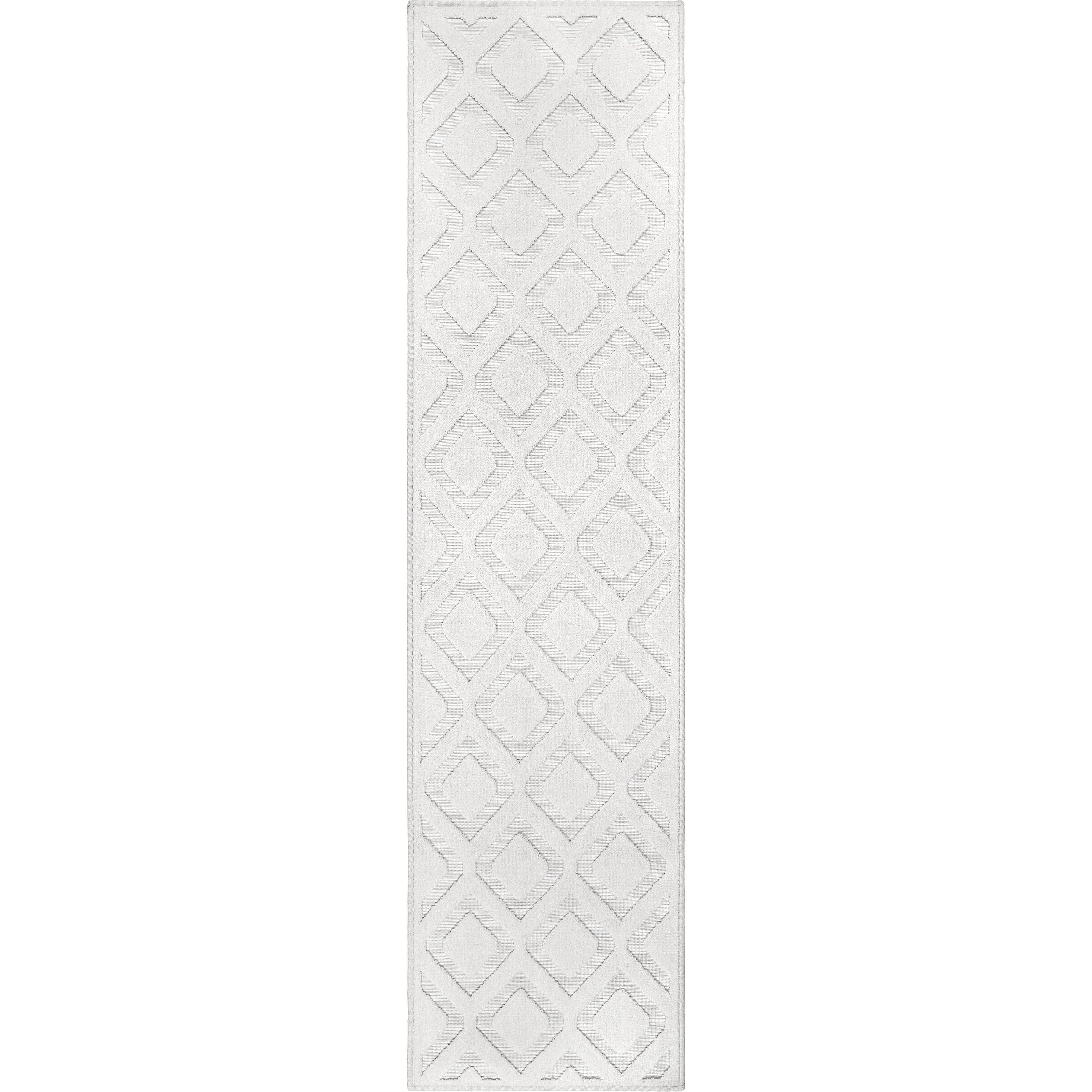 My Texas House Grapevine 1'11" X 7'6" Natural Geometric Runner Rug