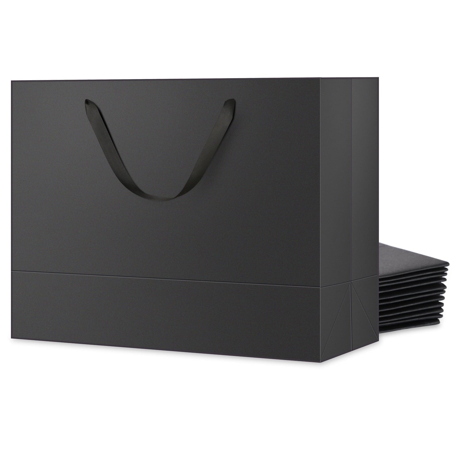 PACKHOME 12 Extra Large Gift Bags, White Gift Bags with Handles for All Occasions, 16x6x12 inches