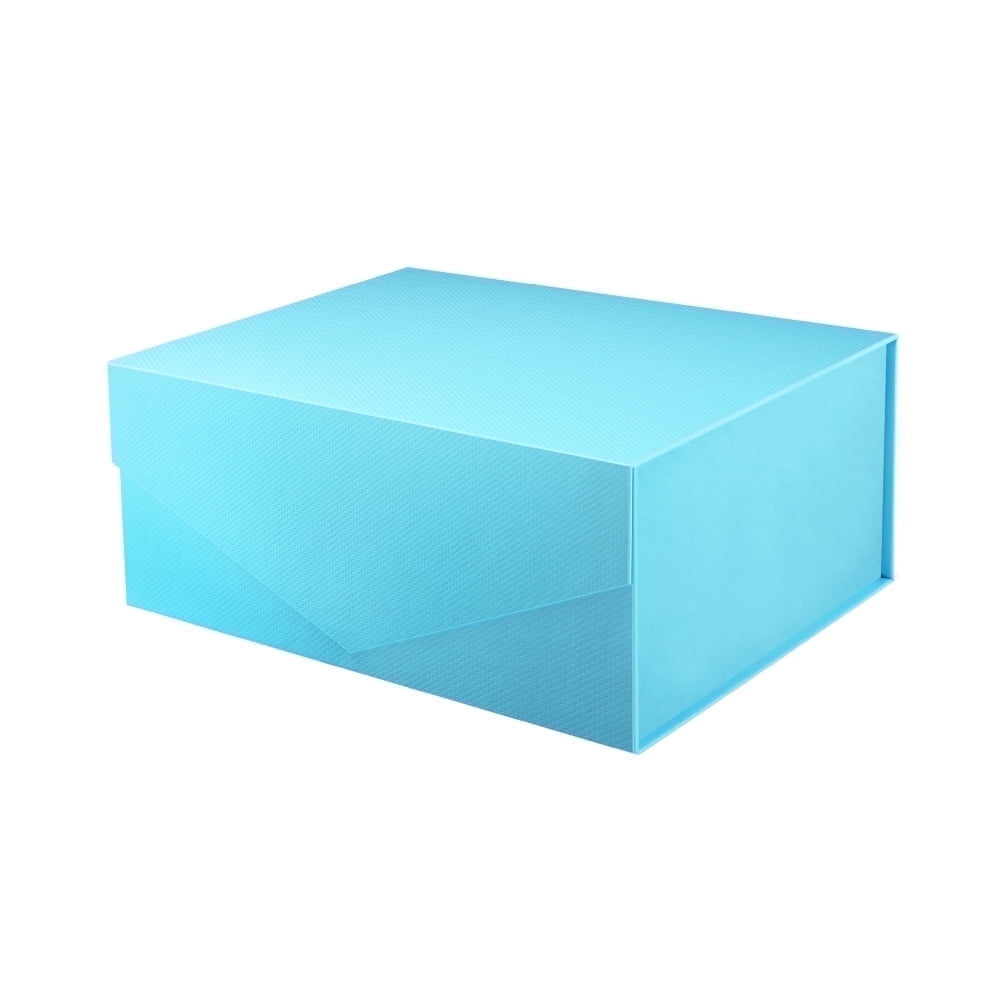 PKGSMART Extra Large Gift Box for Mother's Day, 16.3x14.2x5 inches, Red Magnetic Gift Box for Present