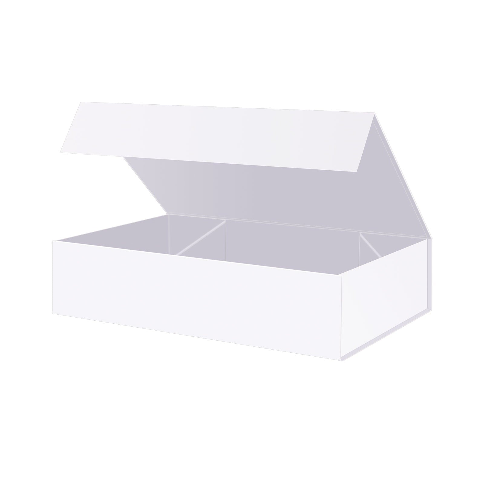 PKGSMART 5 Large Black Gift Boxes, Magnetic Gift Boxes with Lids for Wedding, 13.5x9x4.1 inches