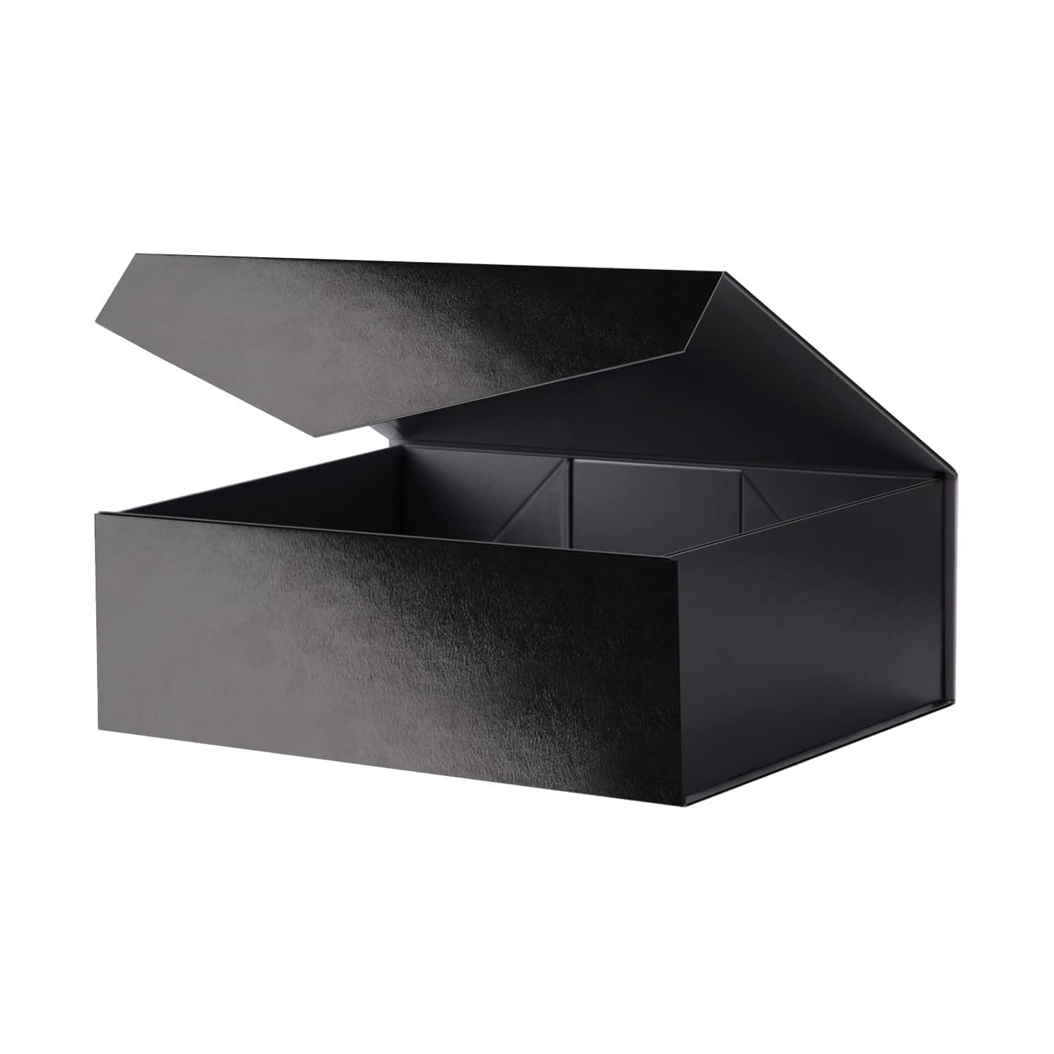 PKGSMART Extra Large Gift Box for Mother's Day, 16.3x14.2x5 inches, Red Magnetic Gift Box for Present