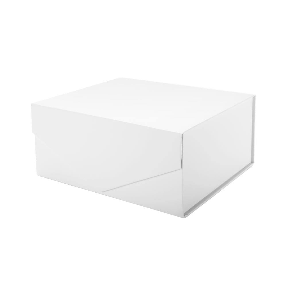 PKGSMART Extra Large Gift Box for Mother's Day, 16.3x14.2x5 inches, Red Magnetic Gift Box for Present