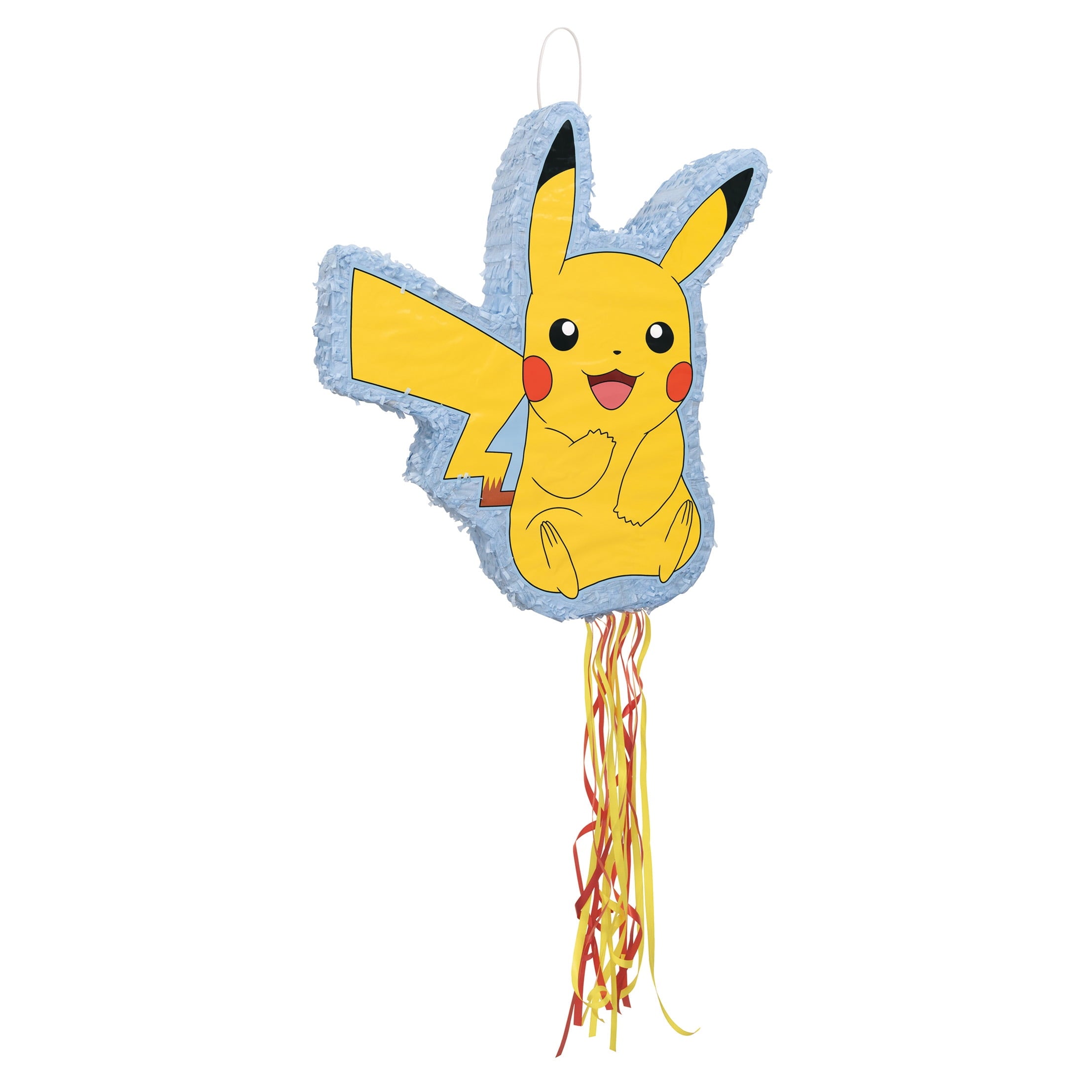 Pokémon Pikachu-Shaped Drum Pull Pinata, 1ct
