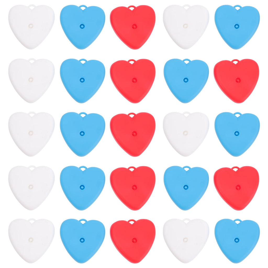 Raindrops 50 pcs Balloons Weights Colorful Heart Balloons Weights for Wedding Party