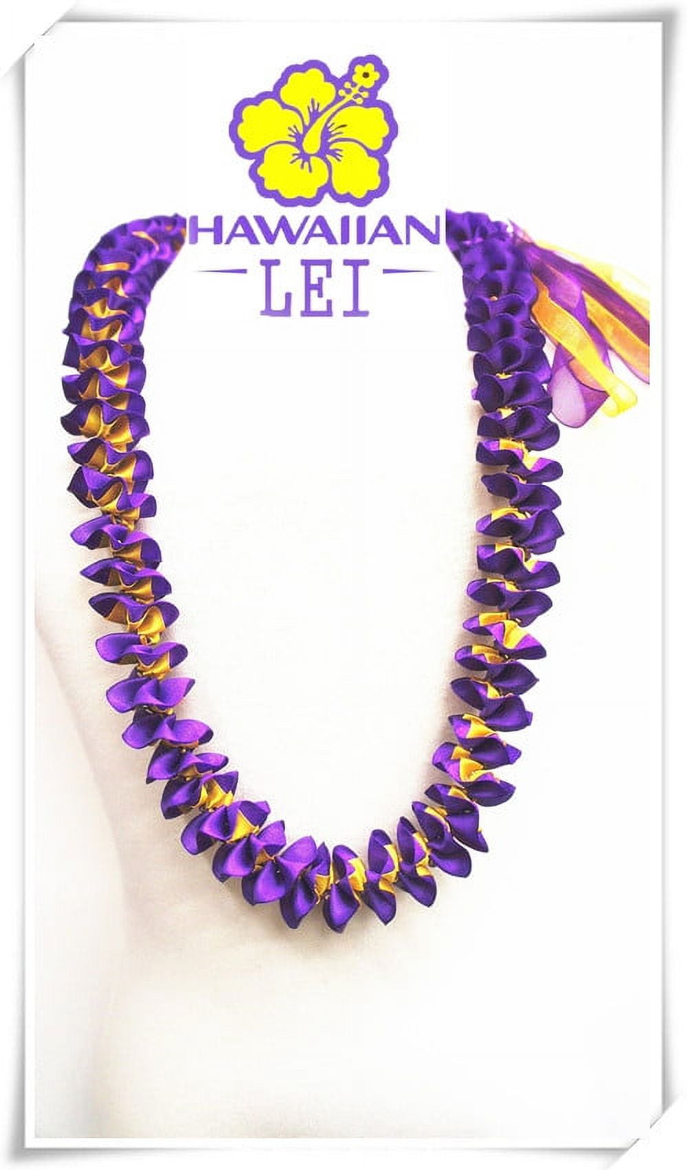 Souvenir Decorative Satin Assorted Hawaiian Ribbon Lei