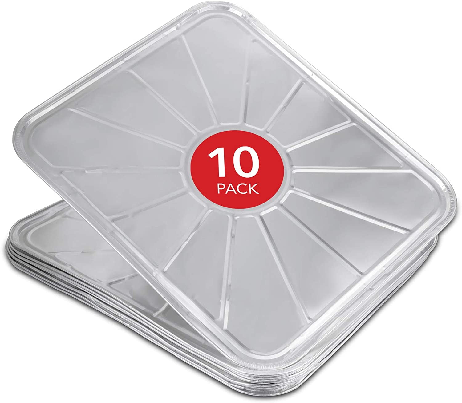 Stock Your Home Disposable Foil Oven Liners, 10 Pack, 18.5 x15.5