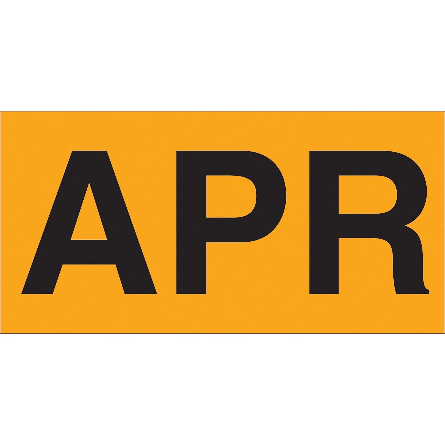 Tape Logic Label,Month,APR,2x3" DL6761