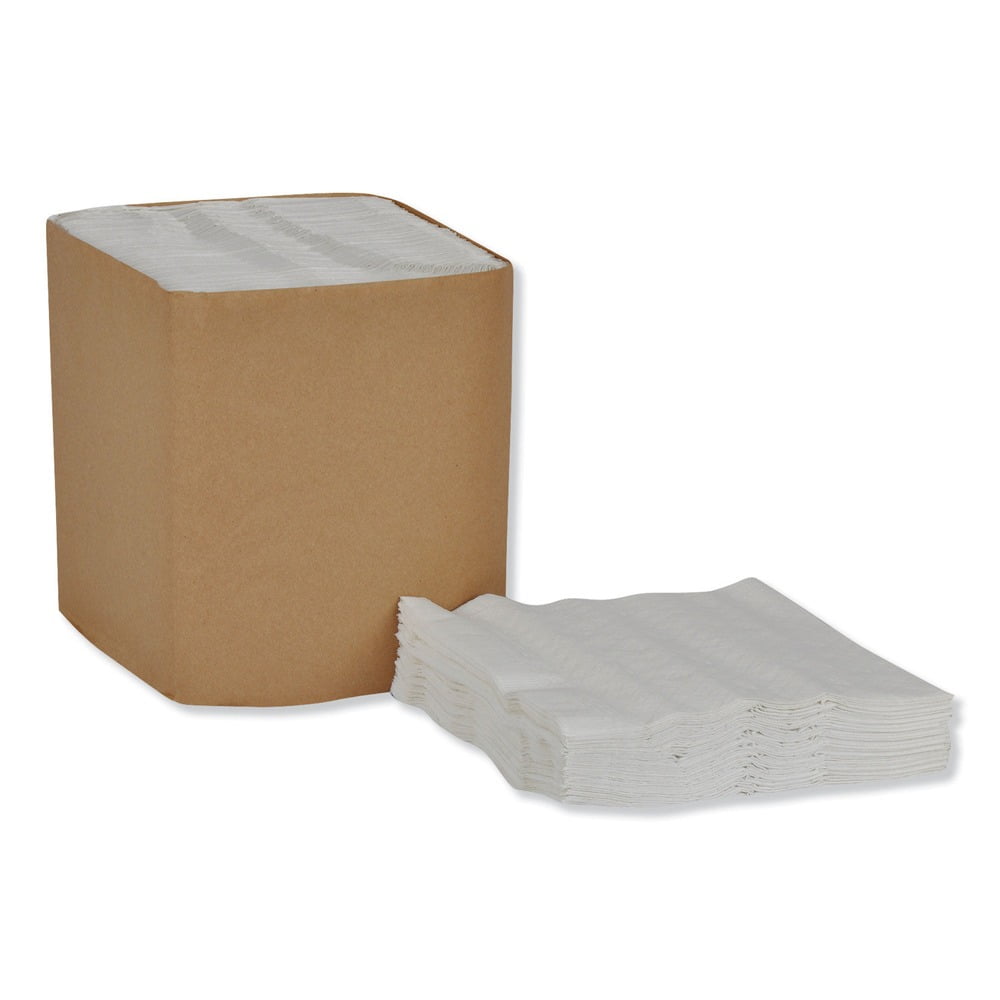 Tork Universal Dinner Napkins, 1-Ply, 17" x 17", 1/4 Fold, White, 4008/Carton -TRKN7141A