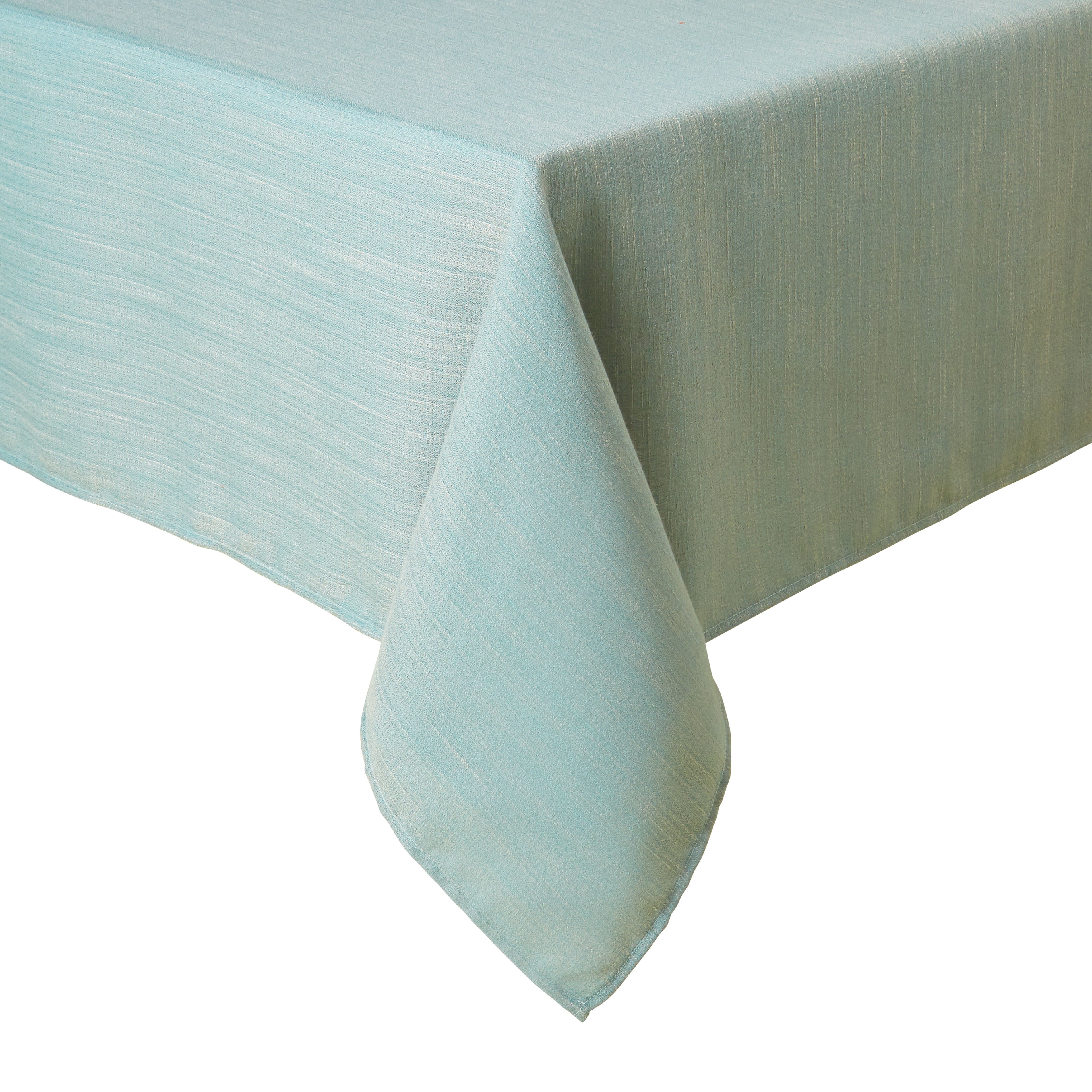 TOWN & COUNTRY LIVING Harper Stain and Water Resistant Tablecloth Single Pack, Grey Flannel, 60"x84"