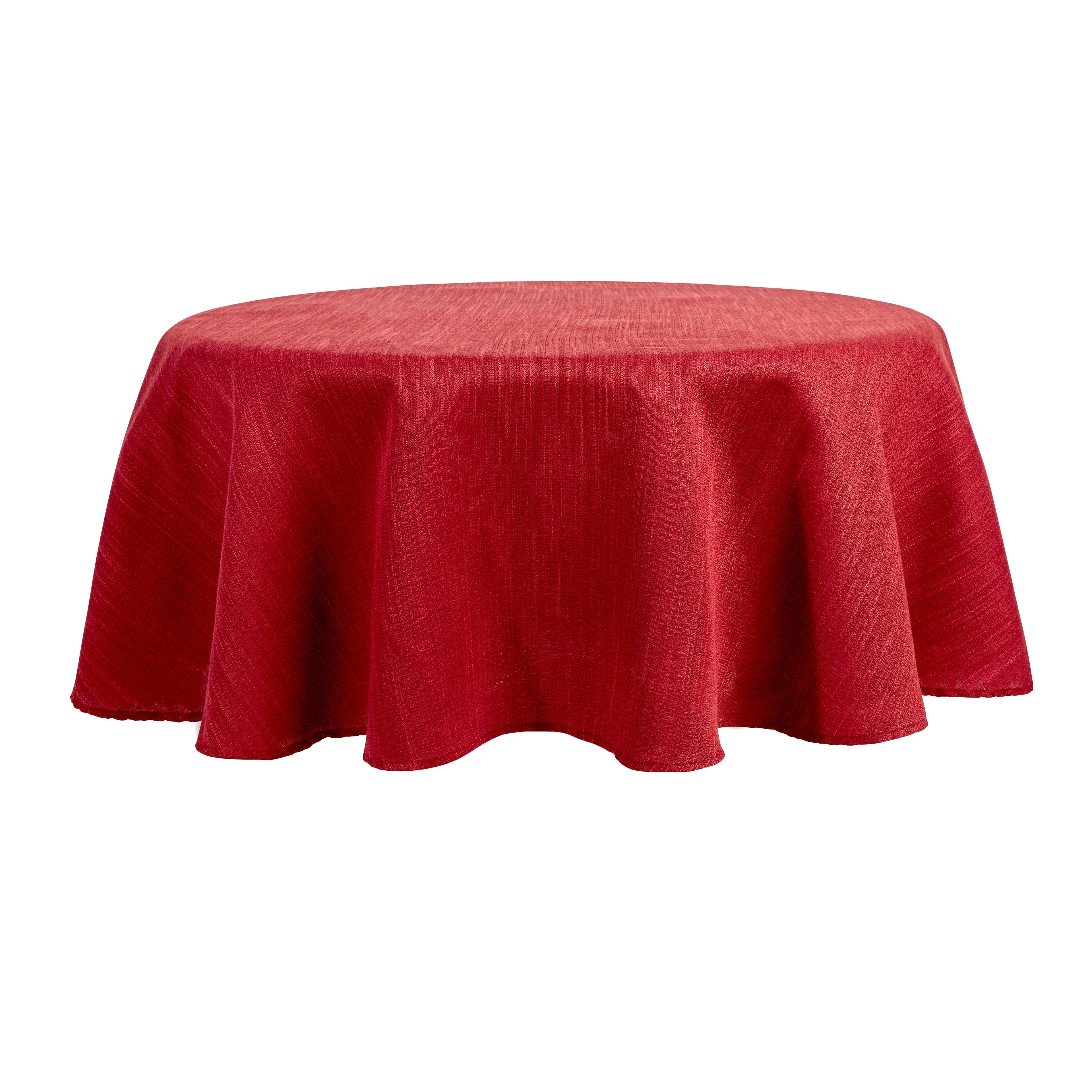 TOWN & COUNTRY LIVING Harper Stain and Water Resistant Tablecloth Single Pack, Grey Flannel, 60"x84"