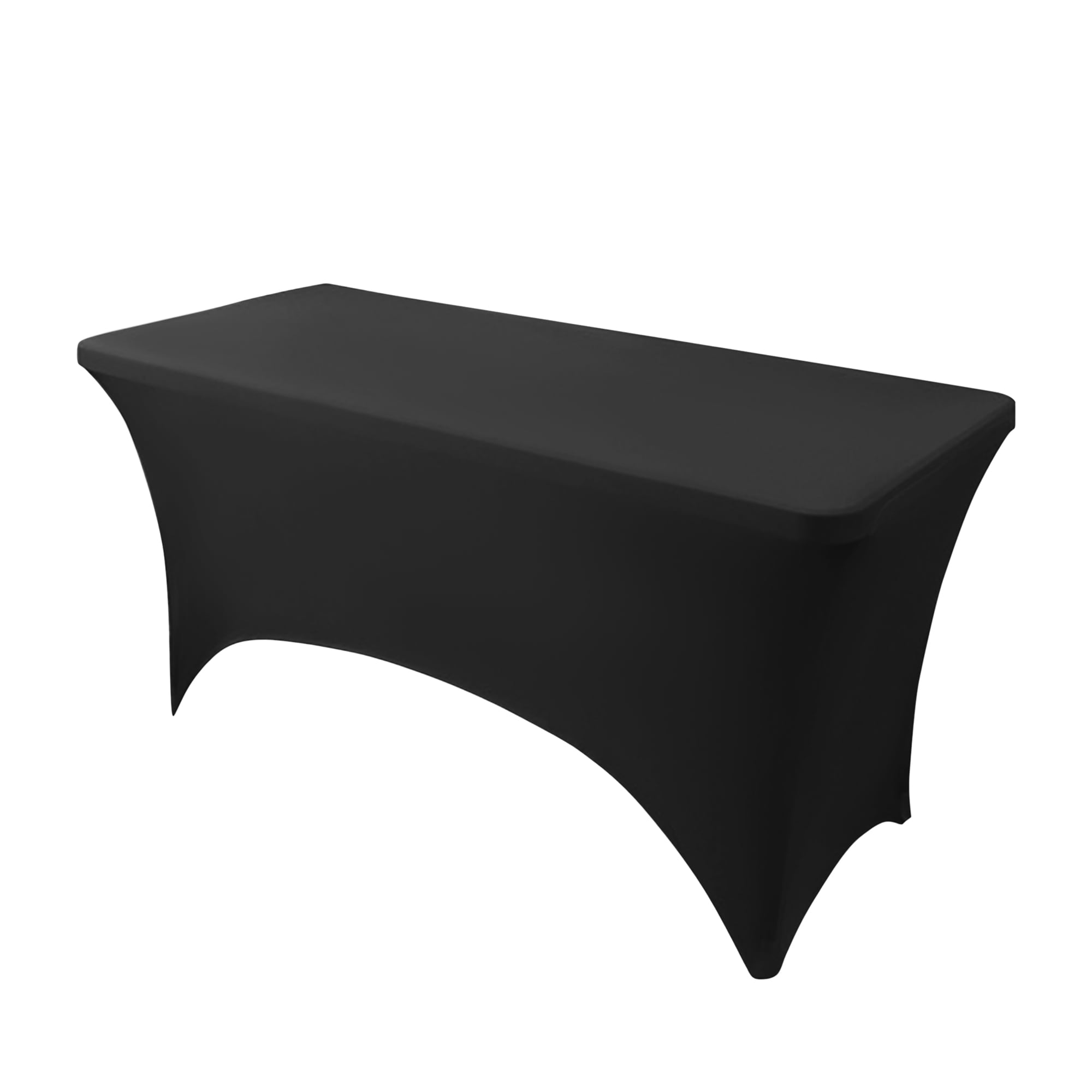 Unique Bargains Spandex Tablecloth 1 Pack Table Cover for 4 Foot Table Coffee 4FT