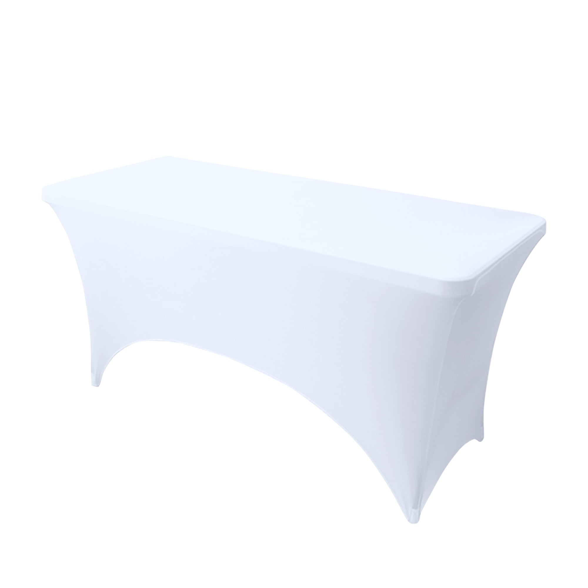 Unique Bargains Spandex Tablecloth 1 Pack Table Cover for 4 Foot Table Coffee 4FT