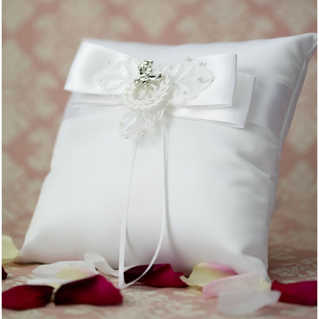 Western Cowboy Lasso Wedding Ring Bearer Pillow