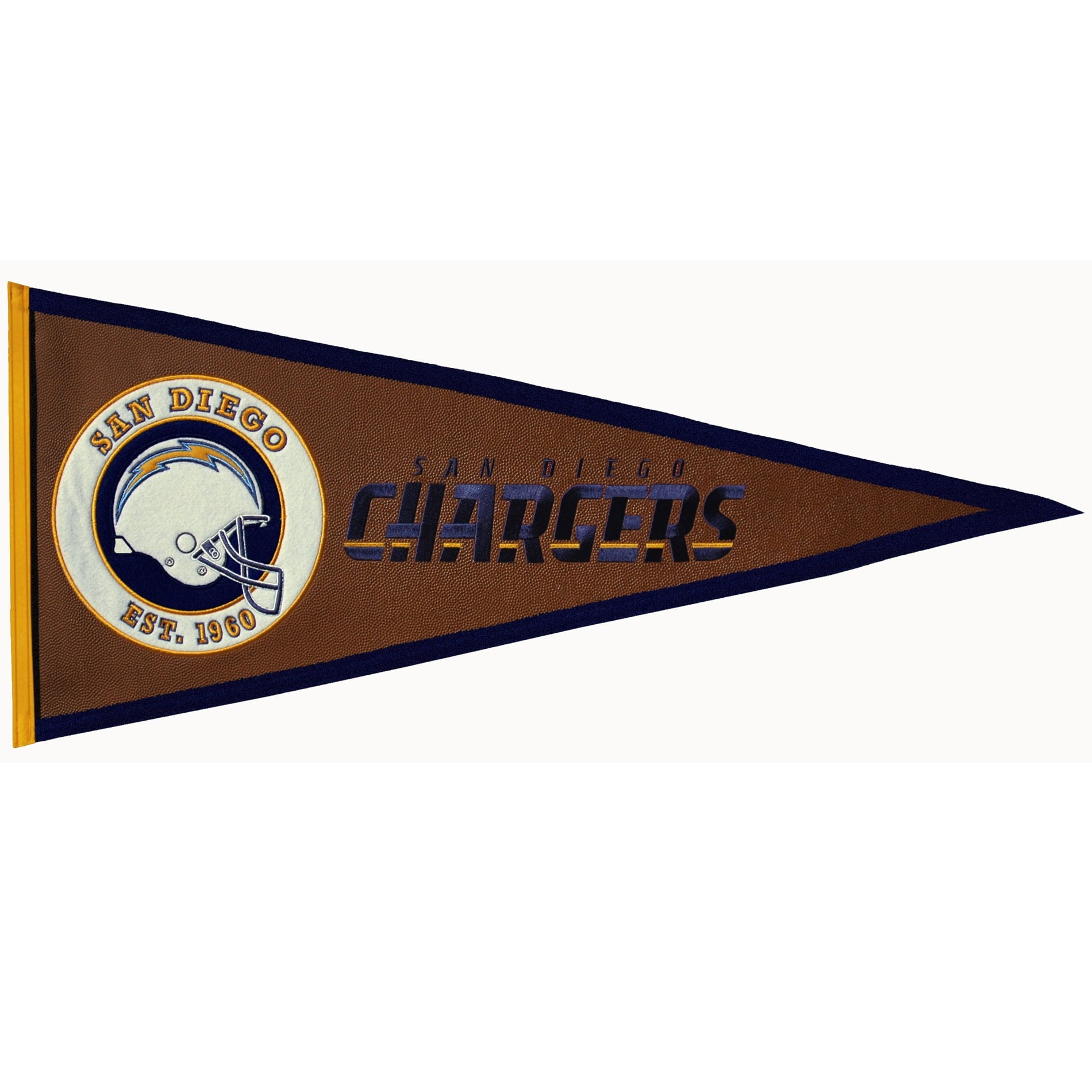 Winning Streak - NFL Pigskin Pennant, San Diego Chargers