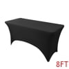 Unique Bargains Spandex Tablecloth 1 Pack Table Cover for 4 Foot Table Coffee 4FT