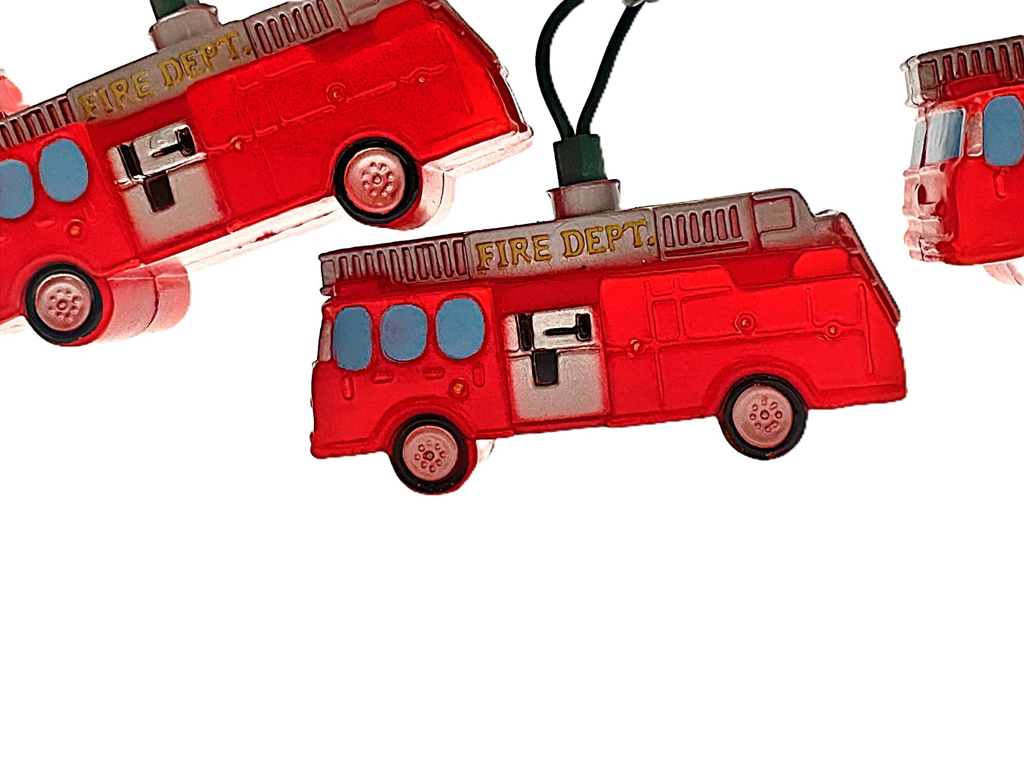 Kurt Adler 10-Light Fire Truck Light Set