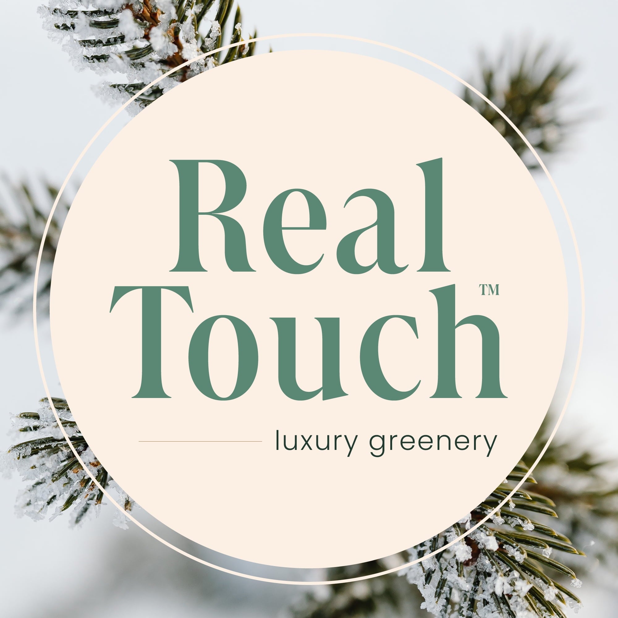 Northlight Real Touch™️ Snow Valley Pine Artificial Christmas Garland - Unlit - 9' x 10"