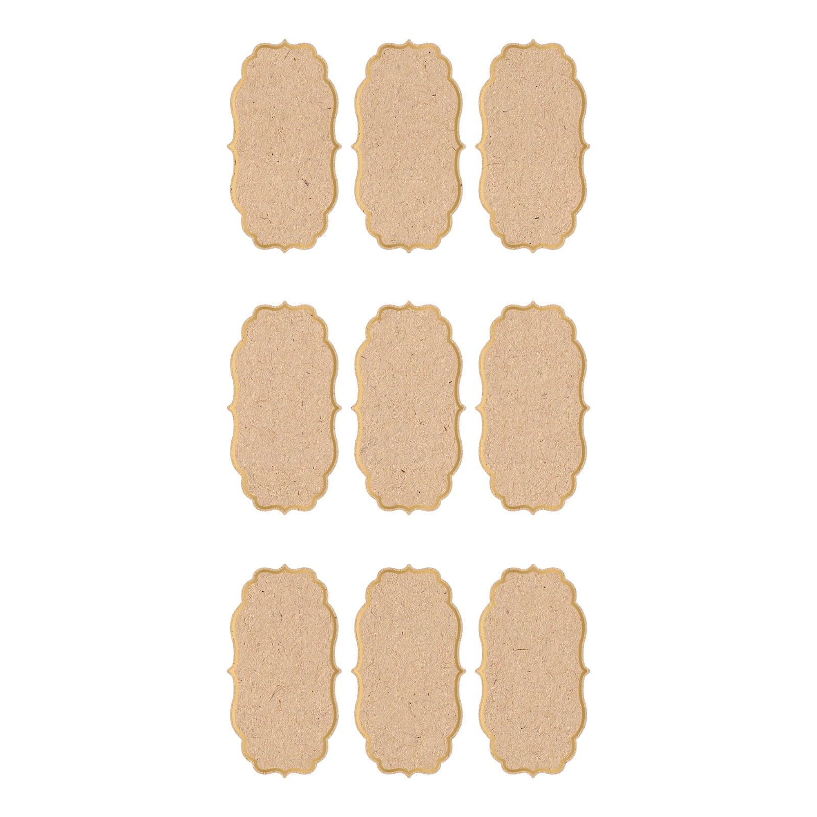 12 Packs: 45 ct. (540 total) Scalloped Kraft Tags by Recollections™