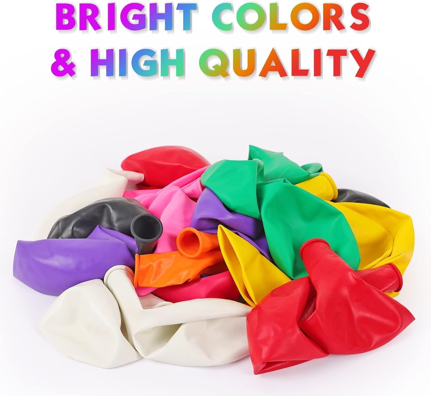 Airloons Portable Disposable 9.5inch Helium Tank Balloon Kit with 30 Multicolor 9-inch Latex Balloons