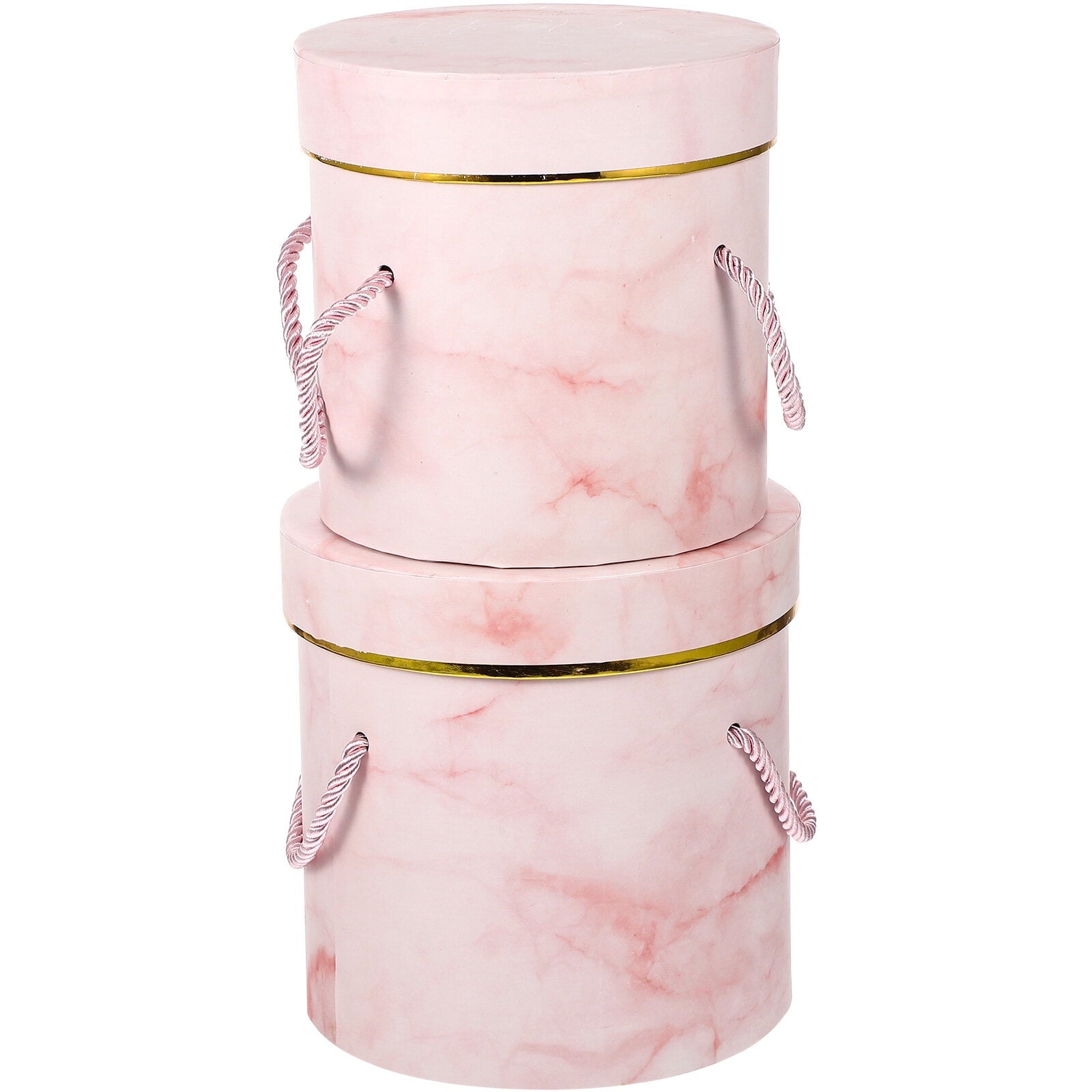 Set of 3 Bouquet Paper Boxes Flower Gift Packaging Baby