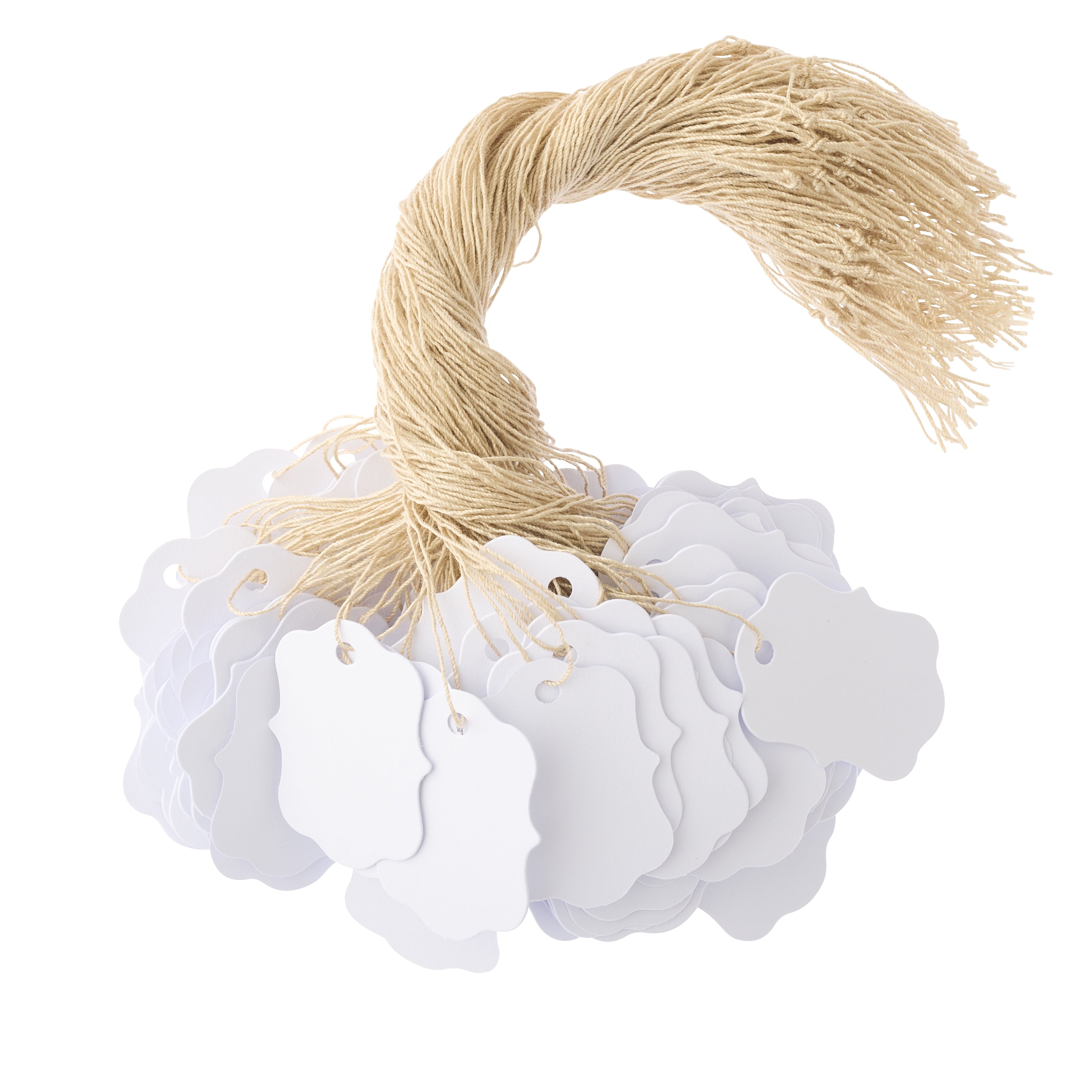 12 Packs: 150 ct. (1,800 total) Paper Border Tags by Bead Landing™
