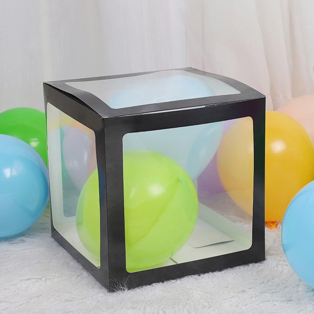 Masteelf  4 Pcs Balloons Birthday Gift Box DIY Decoration Empty Boxes