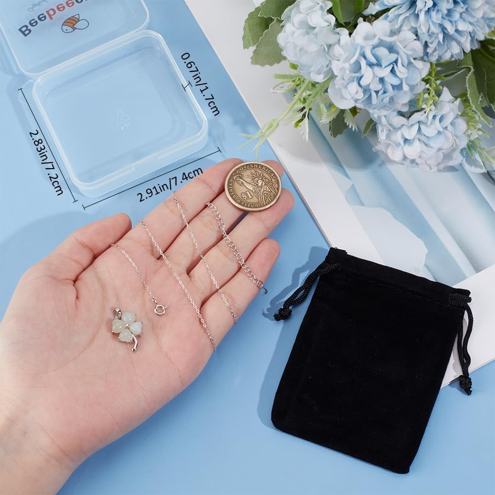 20Pcs Iron Infinity Place Card Holder for Home Birthday Party Wedding Decorations Platinum 64~74x55~57.5x27~28mm
