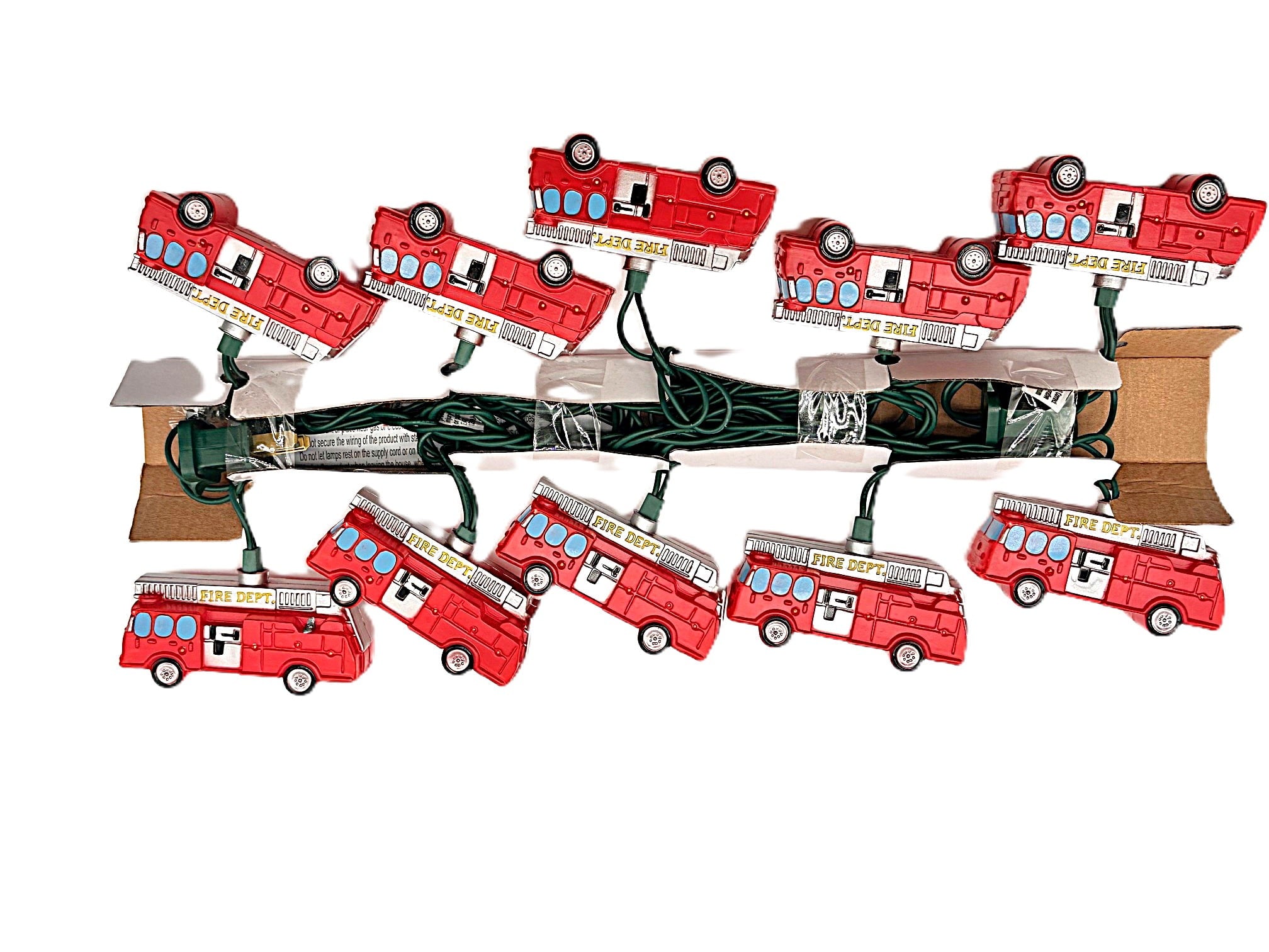 Kurt Adler 10-Light Fire Truck Light Set