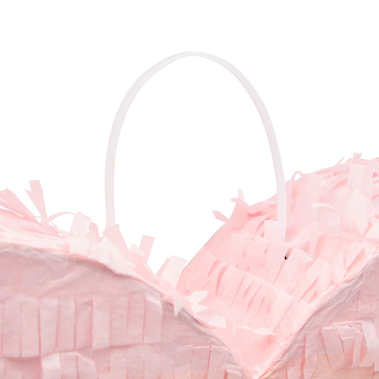 Sparkle and Bash Pink and Gold Ombre Pull String Heart Pinata, Ideal for Birthday Party Decorations & Supplies, Quinceanera, Valentine's Day (16 x 13 x 3 In, Small), Ages 3-14