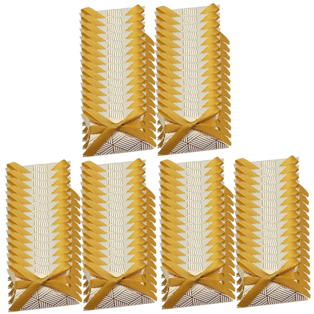 3 Pack Wedding Gift Boxes Favor for Decor Day Decorations Bride Mother Golden