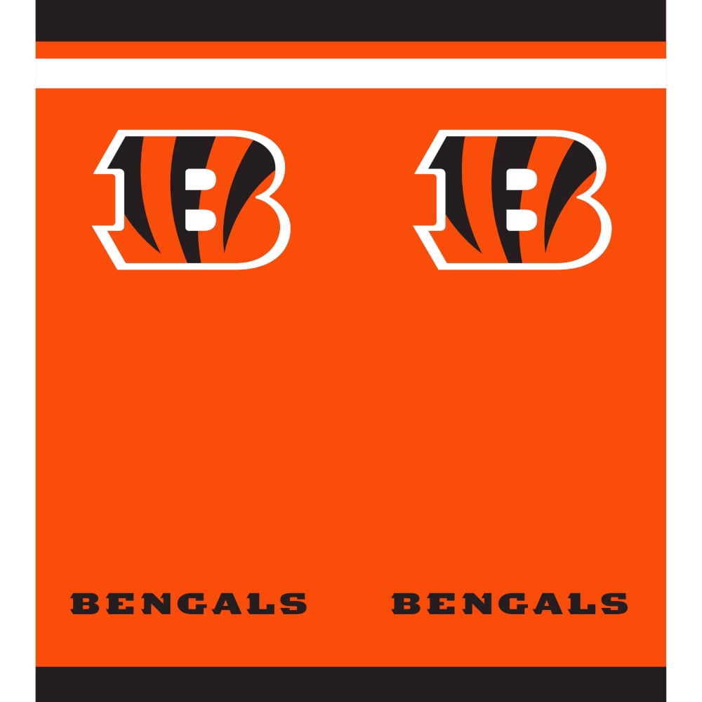 Cincinnati Bengals Plastic Tablecloths, 3 Count