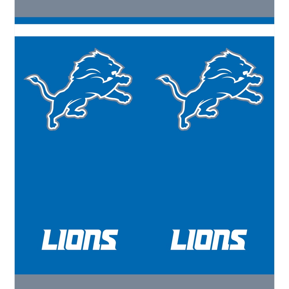 Detroit Lions Plastic Tablecloths, 3 Count