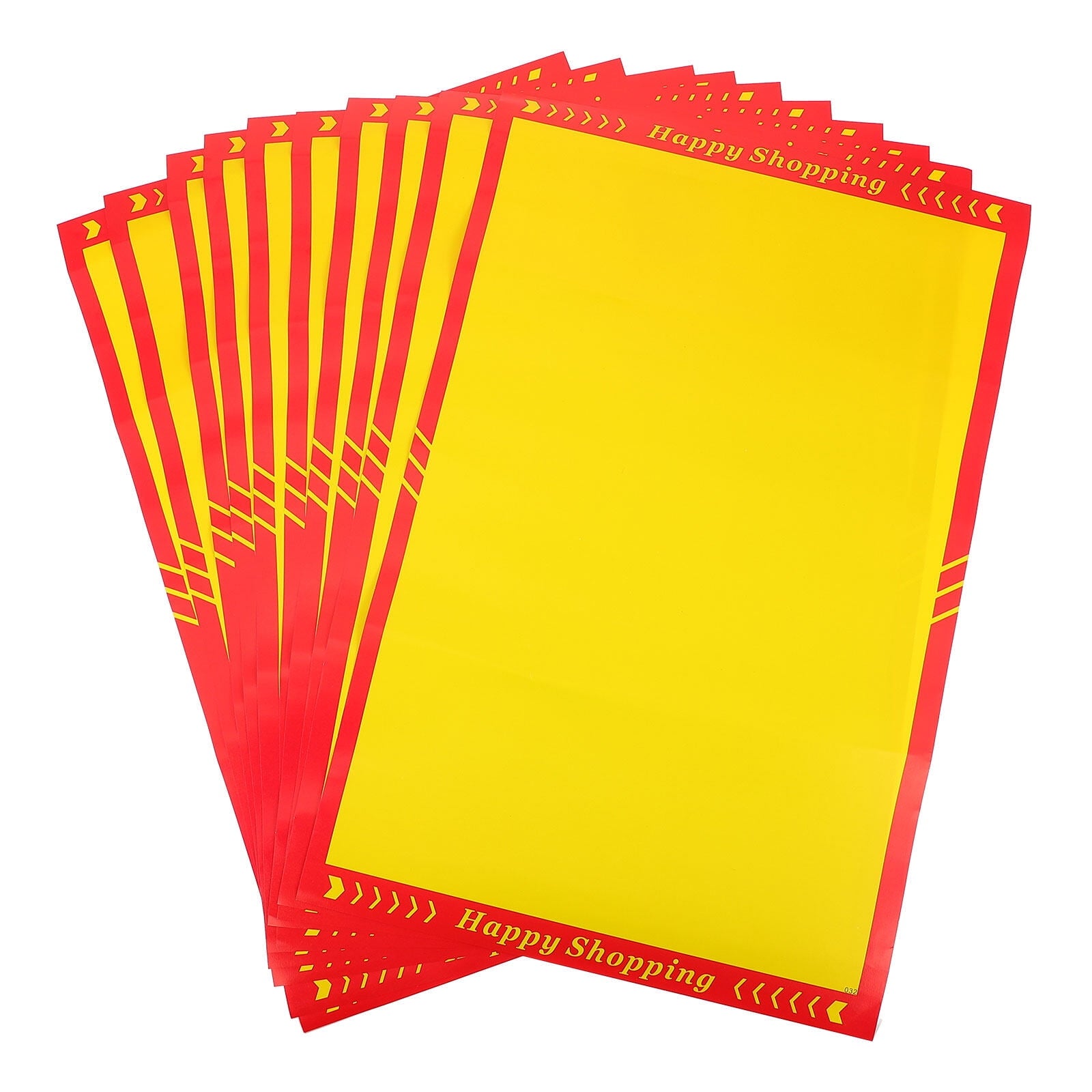Luxshiny 10Pack Sale Tags Bright Colors 43x29cm for Customers to