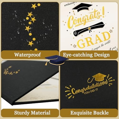 2025 Graduation Guestbook Alternative, Class of 2025 Graduation Party Decorations Guest Book, 2025 Graduation Signature Sign Congrats Grad Certificate Board College High School Students Unique Gifts