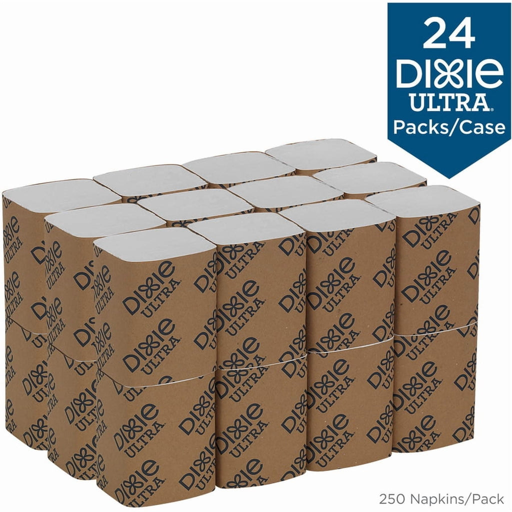 Dixie Ultra Interfold 2-Ply Napkin Refill, 32006, White, 6,000 Count