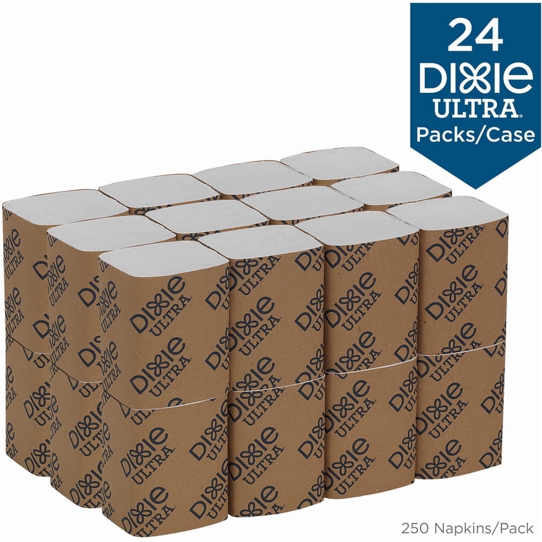 Dixie Ultra Interfold 2-Ply Napkin Refill, 32006, White, 6,000 Count