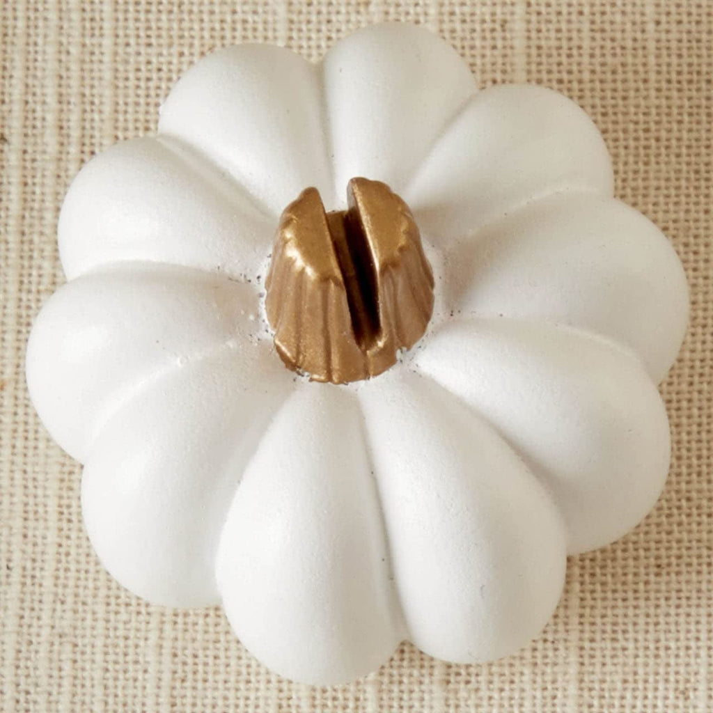 Kate Aspen Place Card Holders (Place Cards Included) - Set of 12 - Table Number Holder for Weddings, White Pumpkin Photo Holder for Table Assignments at Bridal Showers or Anniversaries