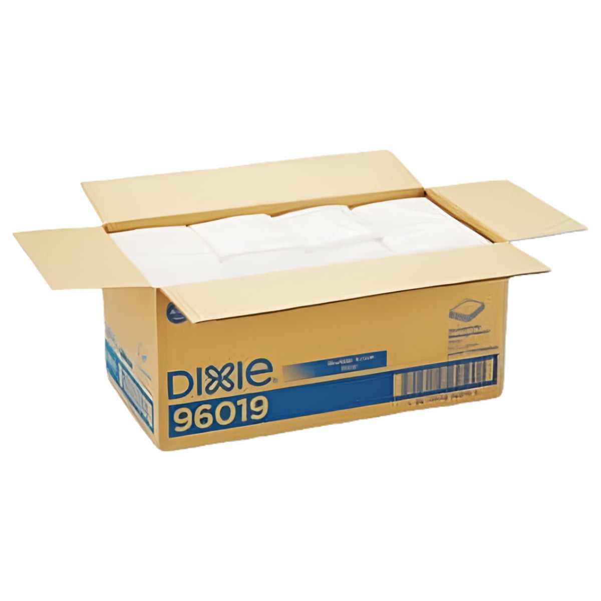 Dixie 1/4-Fold 1-Ply Beverage Napkin, 96019, White, 4,000 Napkins per Case