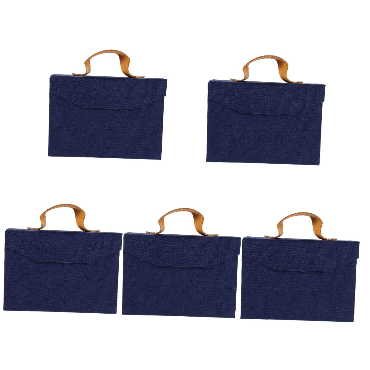 Masteelf 5pcs Party Gift Packing Box Gift Wrapping Holder Party Favor Empty Gift Storage Box