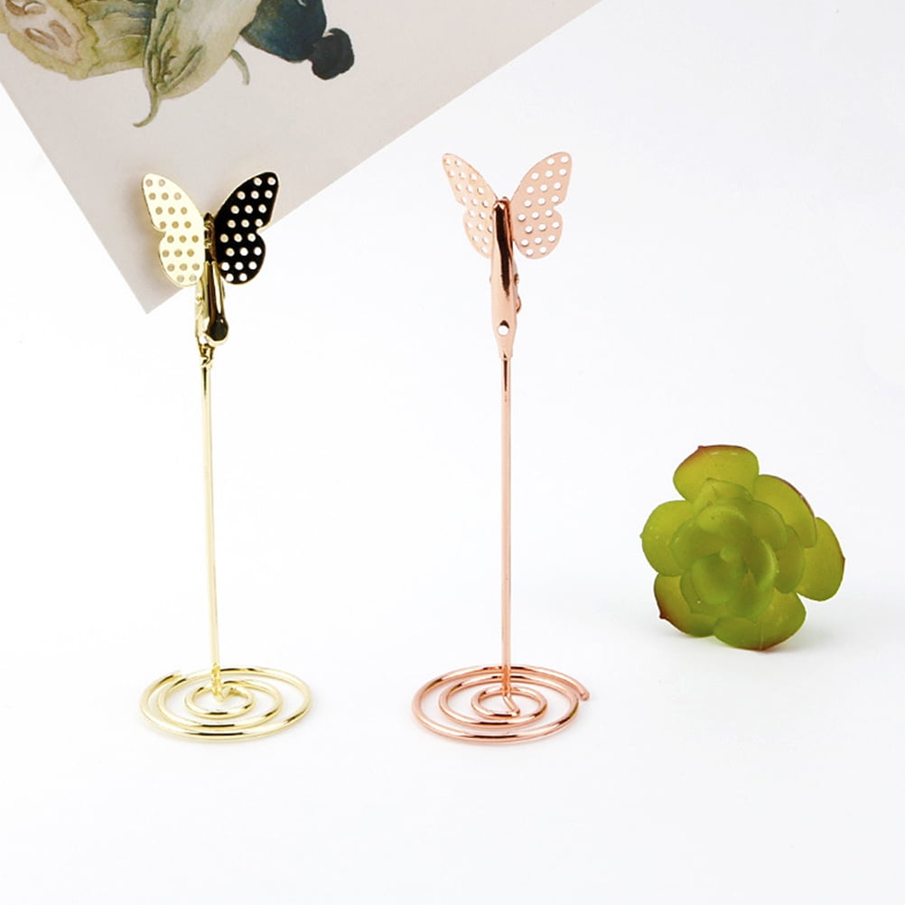 Set of 3 Place Holder Card Wallet Wedding Seat Table Number Stands Holders