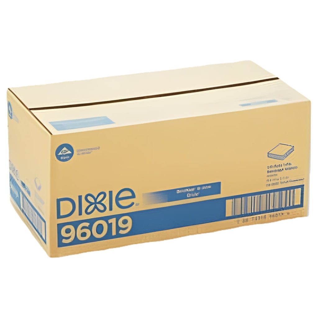 Dixie 1/4-Fold 1-Ply Beverage Napkin, 96019, White, 4,000 Napkins per Case