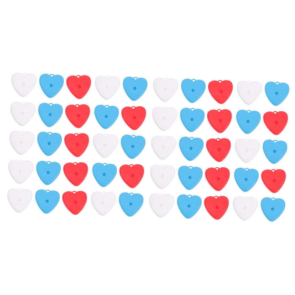 Raindrops 50 pcs Balloons Weights Colorful Heart Balloons Weights for Wedding Party