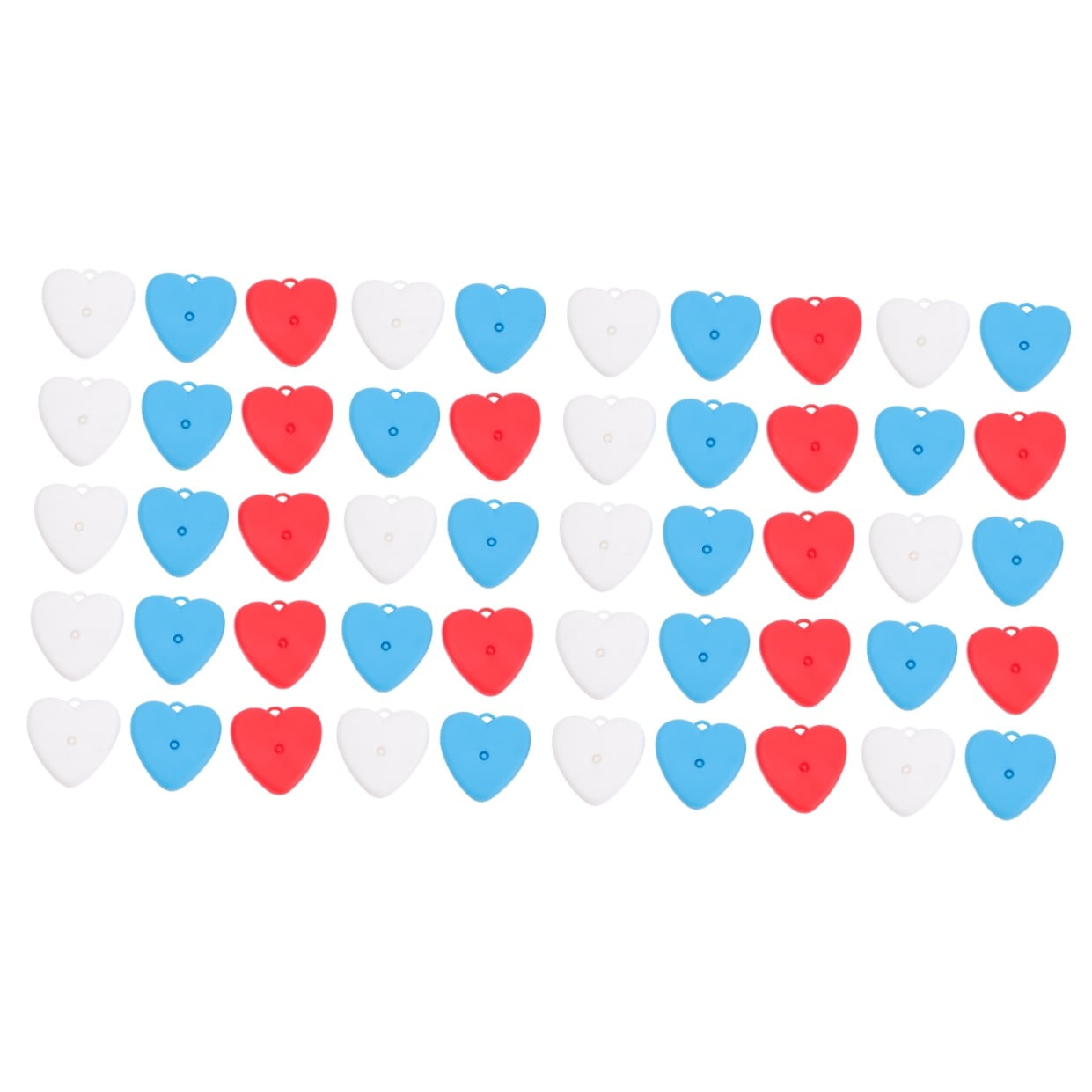 Raindrops 50 pcs Balloons Weights Colorful Heart Balloons Weights for Wedding Party