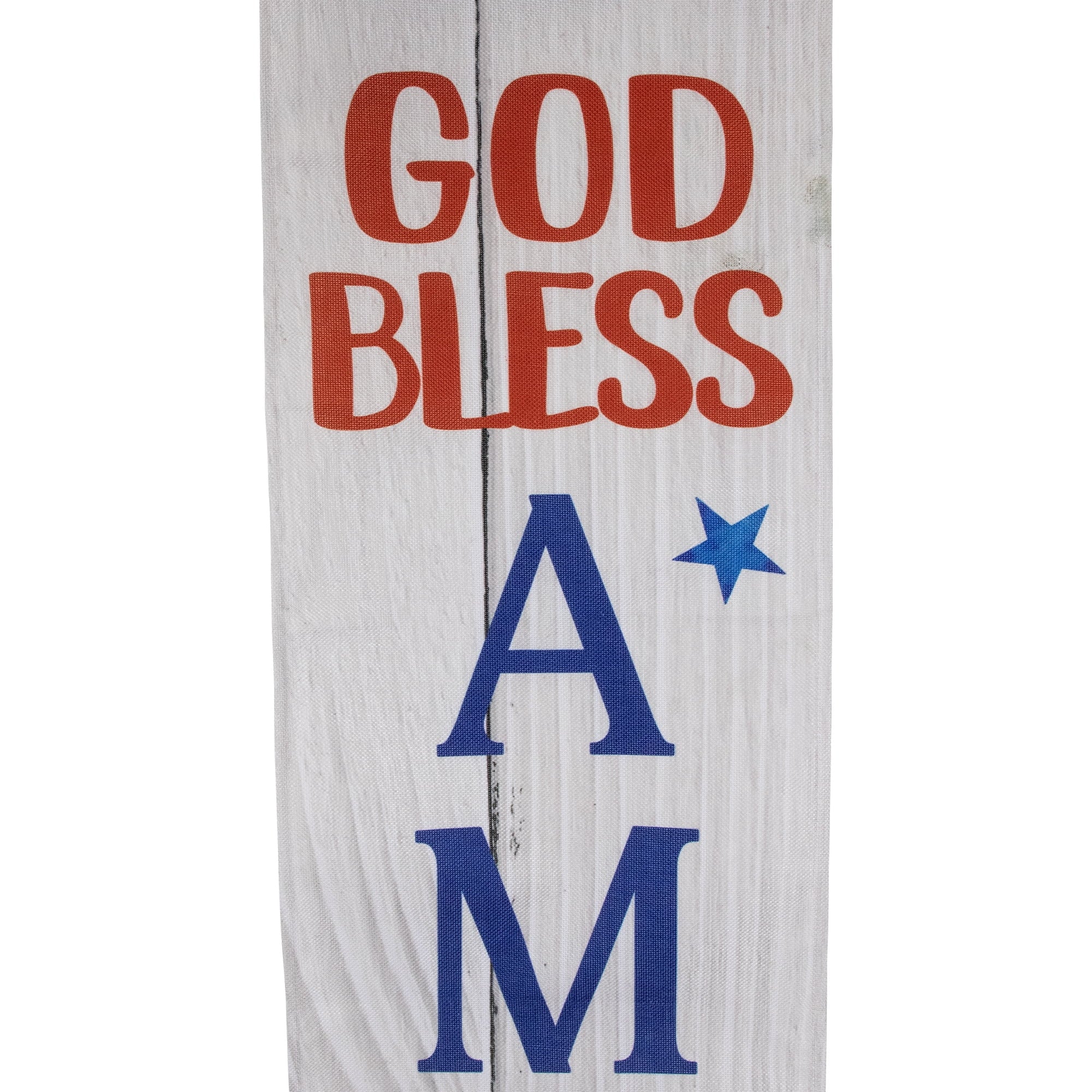 Northlight Stars and Stripes "I Heart USA" and "God Bless America" Door Banners - 71" - Set of 2