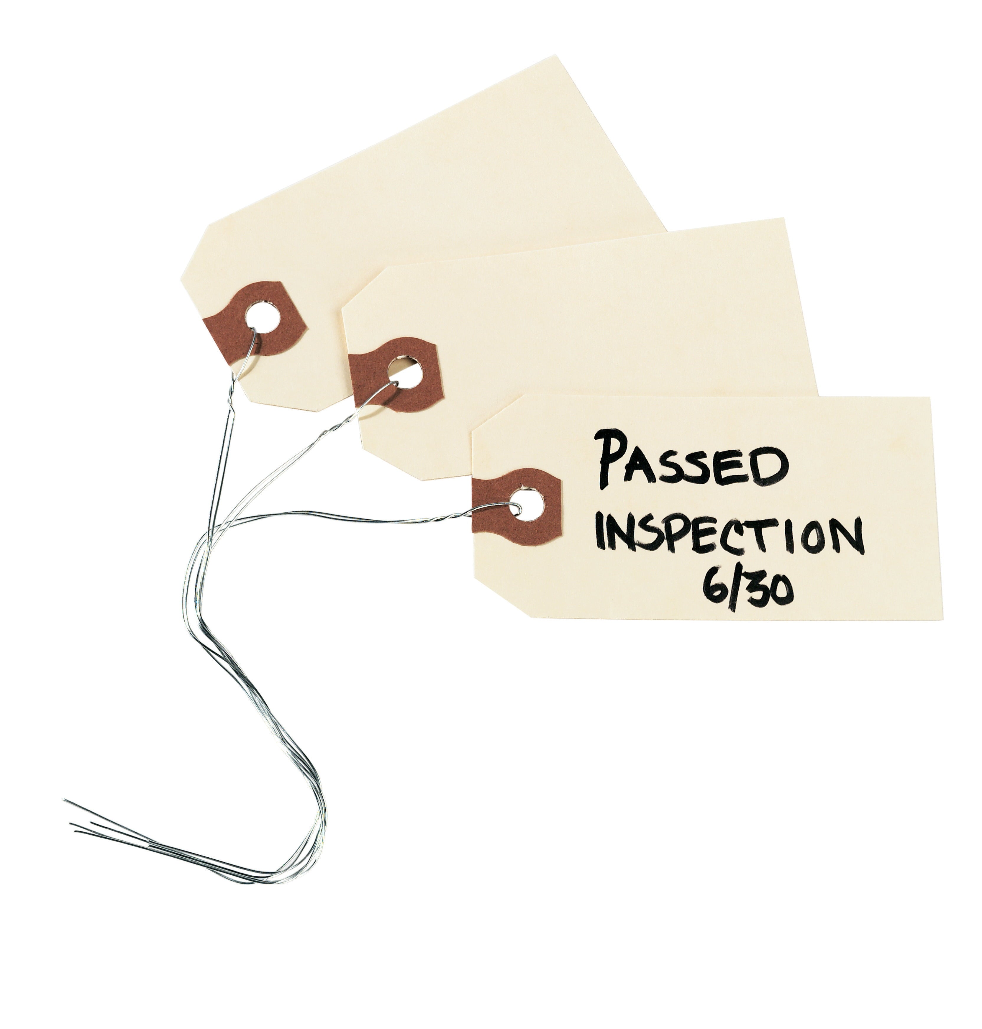 Avery Price Tags with String Attached, 11.5 pt. Stock, 4-3/4" x 2-3/8", 1,000 Manila Hang Tags (12605)