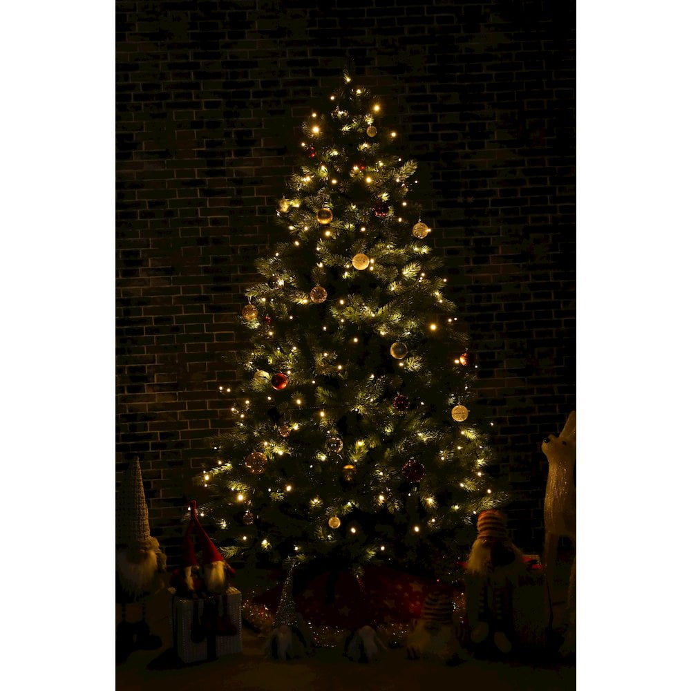 Hi-Line Gift Ltd. Multi-Function Timed String Lights - 100 RGB LEDs with Remote