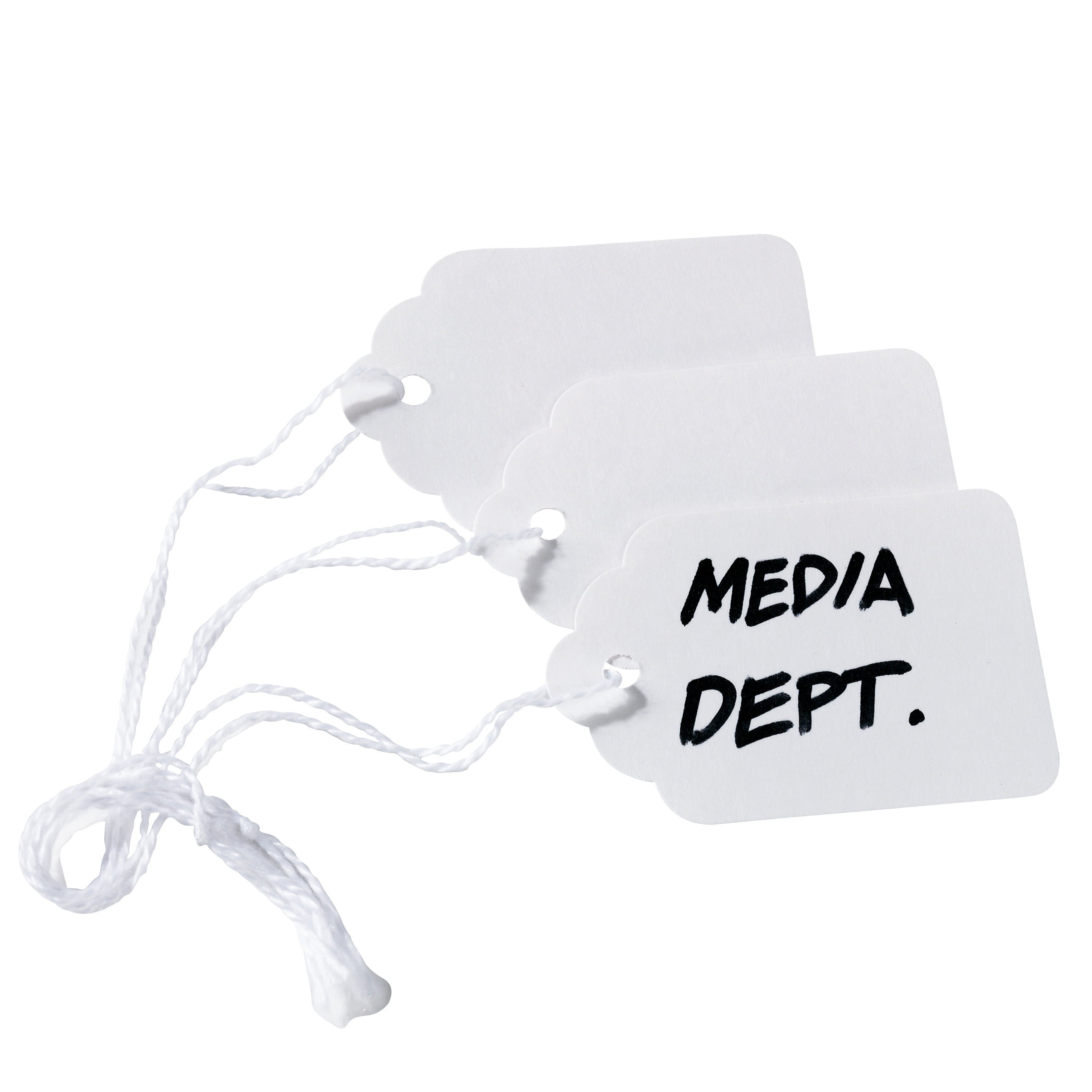 Avery Marking Tags, Strung, 2-3/4" x 1-11/16", 1,000 Tags (12201)